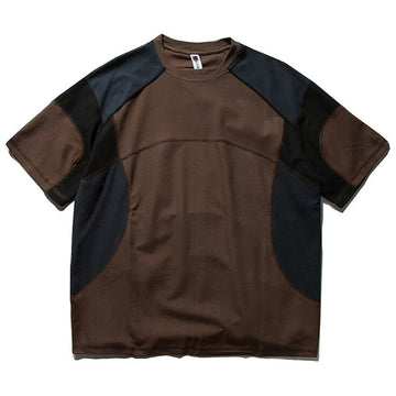 Color Block Streetwear T-Shirt